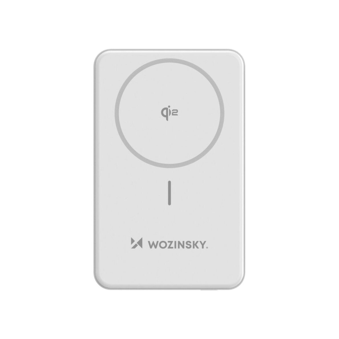 Išorinė baterija Powerbank Wozinsky WLWP-10KA0Y3WS 22.5W PD Qi2 10000mAh su stovu, 1x USB-A / 1x USB-C – balta 2