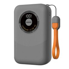 Išorinė baterija Powerbank Dudao K21 Mini 10000mAh 22.5W USB-A / USB-C – pilka