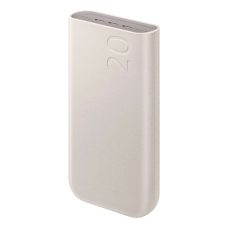 Samsung EB-P4520XUEGEU Powerbank 20000mAh 3x USB-C 45W SFC – smėlinis