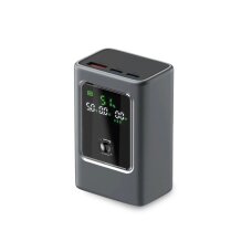 Išorinė baterija Powerbank SBS 10000mAh PD 35W su LCD ekranu – pilka