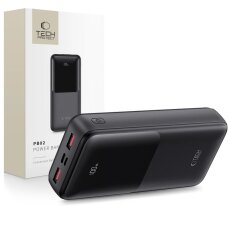 Išorinė baterija Powerbank Tech-Protect PB02 20000mAh 22.5W – juoda
