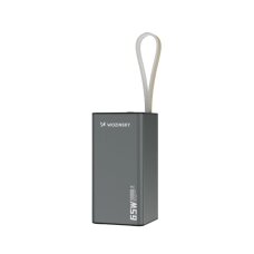 Išorinė baterija Powerbank Wozinsky K65+ 65W 30000mAh 2x USB-C / 1x USB-A – juoda