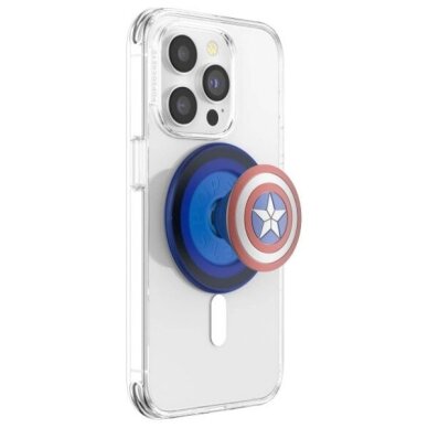Telefono laikiklis su MagSafe Popsockets 2 Captain America 3