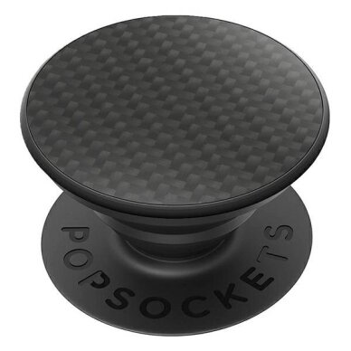 Telefono laikiklis Popsockets 2 Genuine Carbon Fiber