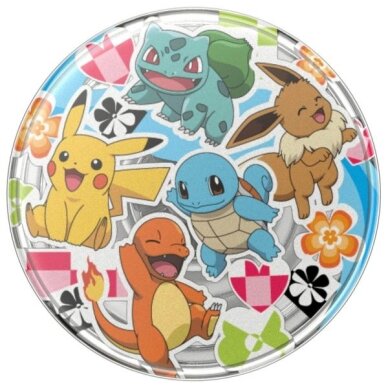 Telefono laikiklis Popsockets 2 Pokemon Multi Transparent 1 Telefono laikiklis Popsockets 2 Pokemon Multi Transparent 1