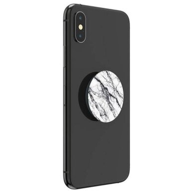 Telefono laikiklis Popsockets 2 White Stone Marble 3