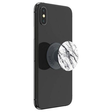 Telefono laikiklis Popsockets 2 White Stone Marble 4