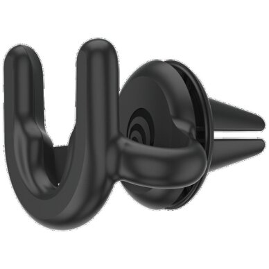 Telefono laikiklis Popsockets Car Vent 2 + PopGrip – juodas 1
