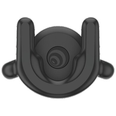 Telefono laikiklis Popsockets Car Vent 2 + PopGrip – juodas
