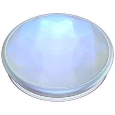 Telefono laikiklis Popsockets Luxe Iridescent Dichroic – baltas 2 Telefono laikiklis Popsockets Luxe Iridescent Dichroic – baltas 2