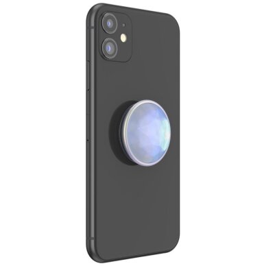 Telefono laikiklis Popsockets Luxe Iridescent Dichroic – baltas 3 Telefono laikiklis Popsockets Luxe Iridescent Dichroic – baltas 3