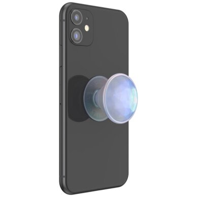 Telefono laikiklis Popsockets Luxe Iridescent Dichroic – baltas 4 Telefono laikiklis Popsockets Luxe Iridescent Dichroic – baltas 4