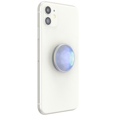 Telefono laikiklis Popsockets Luxe Iridescent Dichroic – baltas 5 Telefono laikiklis Popsockets Luxe Iridescent Dichroic – baltas 5
