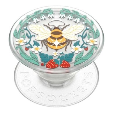 Telefono laikiklis Popsockets PlantCore Grip Bee Boho