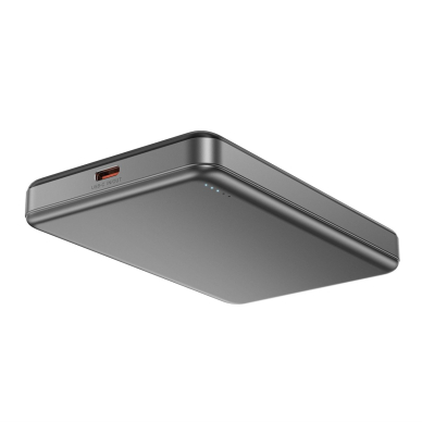 Acefast M12-10000 Powerbank PD20W ultra-plonas, suderinamas su MagSafe – juodas 2
