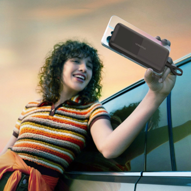 Choetech B654 Powerbank 10000mAh 22.5W USB-A / USB-C / micro USB su integruotu USB-C / Lightning kabeliu – juodas 6 Choetech B654 Powerbank 10000mAh 22.5W USB-A / USB-C / micro USB su integruotu USB-C / Lightning kabeliu – juodas 6