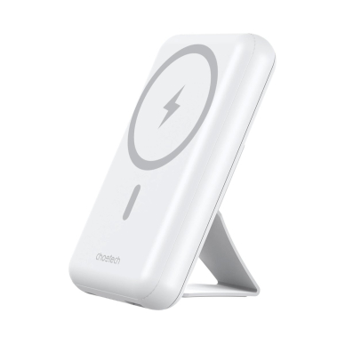 Choetech B663 Powerbank 10000mAh 20W su MagSafe USB-A / USB-C – baltas 1