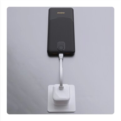 Išorinė baterija Powerbank Dudao K10Pro 20000mAh 2.4A 2x USB-A – juoda 1