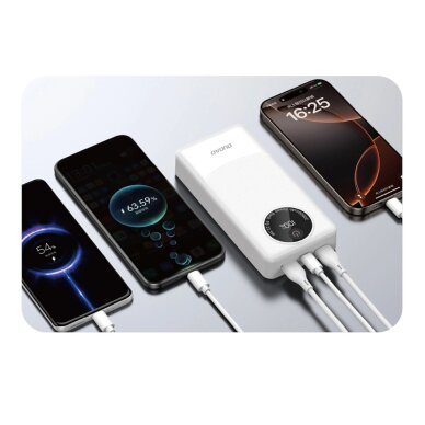 Išorinė baterija Powerbank Dudao K12Pro 20000mAh 22.5W PD USB-A / USB-C – juoda 3