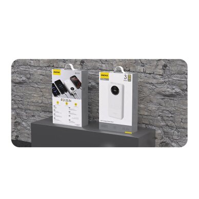 Išorinė baterija Powerbank Dudao K12Pro 20000mAh 22.5W PD USB-A / USB-C – juoda 4 Išorinė baterija Powerbank Dudao K12Pro 20000mAh 22.5W PD USB-A / USB-C – juoda 4