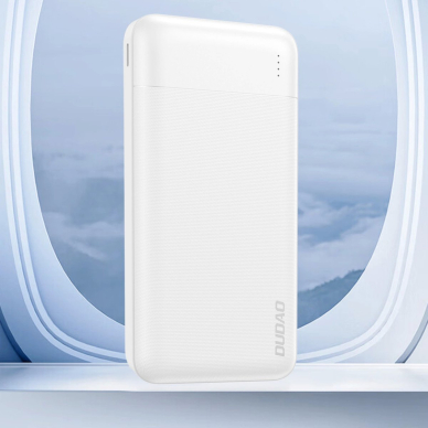 Dudao K18 Pro Powerbank 20000mAh USB-A / USB-C / Micro USB – baltas 3