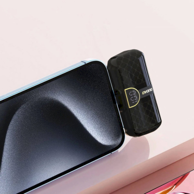 Powerbank Dudao K20SC 5000mAh mini 2x USB-C - Juodas 2 Powerbank Dudao K20SC 5000mAh mini 2x USB-C - Juodas 2