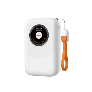 Dudao K21Pro Mini Powerbank 20000mAh 22.5W – baltas