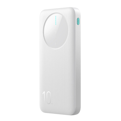 Joyroom JR-PBF12 Powerbank 10000mAh 2.4A 2x USB-A 1x USB-C – baltas 1