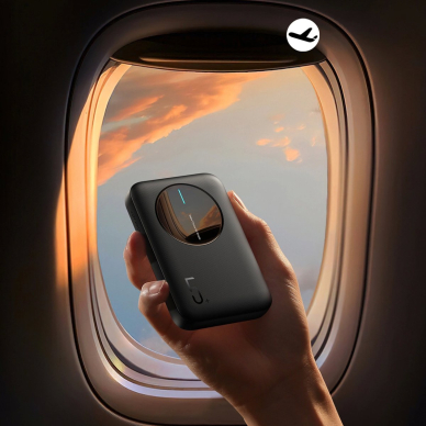 Joyroom JR-PBF13 Powerbank 5000mAh 2.4A 2x USB-A 1x USB-C – juodas 12