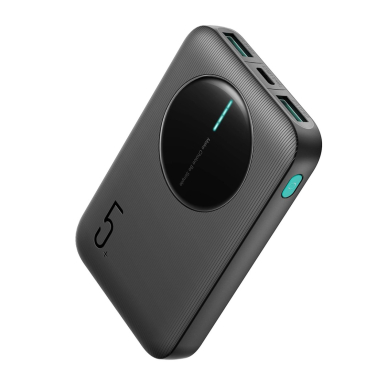 Joyroom JR-PBF13 Powerbank 5000mAh 2.4A 2x USB-A 1x USB-C – juodas 3 Joyroom JR-PBF13 Powerbank 5000mAh 2.4A 2x USB-A 1x USB-C – juodas 3