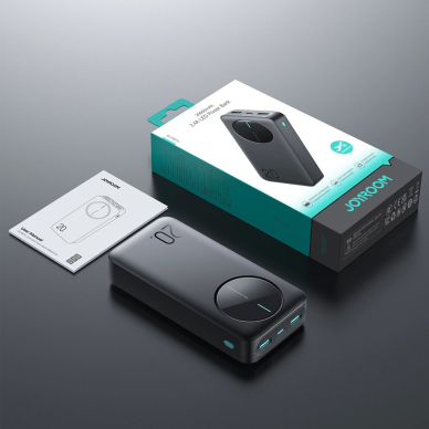 Joyroom JR-PBF14 Powerbank 20000mAh 2.4A 2x USB-A 1x USB-C – juodas 6
