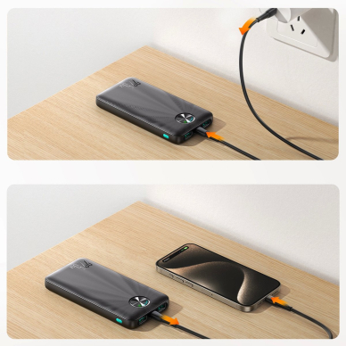 Joyroom JR-PBF15 Powerbank 10000mAh USB-C / USB-A 22.5W – juodas 11