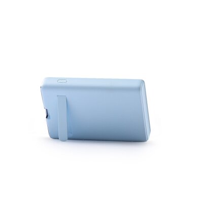 Išorinė baterija Powerbank Joyroom JR-PBM01 magnetinė 10000mAh 20W su stovu + Lightning kabeliu – USB-C – mėlyna 2 Išorinė baterija Powerbank Joyroom JR-PBM01 magnetinė 10000mAh 20W su stovu + Lightning kabeliu – USB-C – mėlyna 2