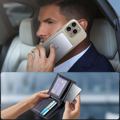 Joyroom JR-PBM08 Powerbank 5000mAh 20W su belaidžiu įkrovimu – pilkas 10