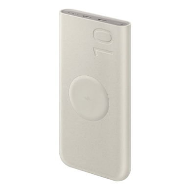 Samsung EB-U2510XUEGEU Powerbank belaidis 10000mAh 2x USB-C 25W SFC – smėlinis 1