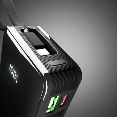 Išorinė baterija Powerbank SBS 10000mAh 20W su integruotu USB-C laidu ir skaitmeniniu ekranu – juoda 8 Išorinė baterija Powerbank SBS 10000mAh 20W su integruotu USB-C laidu ir skaitmeniniu ekranu – juoda 8