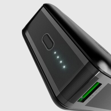 Išorinė baterija Powerbank SBS 20000mAh 65W PD AFC USB-C / USB-A nešiojamam kompiuteriui, planšetei ir išmaniajam telefonui – juoda 5