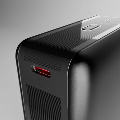 Išorinė baterija Powerbank SBS 20000mAh 65W PD AFC USB-C / USB-A nešiojamam kompiuteriui, planšetei ir išmaniajam telefonui – juoda 7 Išorinė baterija Powerbank SBS 20000mAh 65W PD AFC USB-C / USB-A nešiojamam kompiuteriui, planšetei ir išmaniajam telefonui – juoda 7