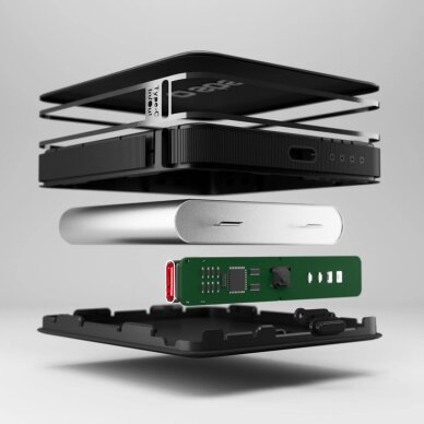 Išorinė baterija Powerbank SBS NanoTube 5000mAh didelio tankio – juoda 3 Išorinė baterija Powerbank SBS NanoTube 5000mAh didelio tankio – juoda 3