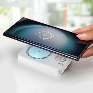 Išorinė baterija Powerbank SBS TEBB5000MAG1CW 5000mAh USB-C, suderinama su MagSafe – balta 4 Išorinė baterija Powerbank SBS TEBB5000MAG1CW 5000mAh USB-C, suderinama su MagSafe – balta 4