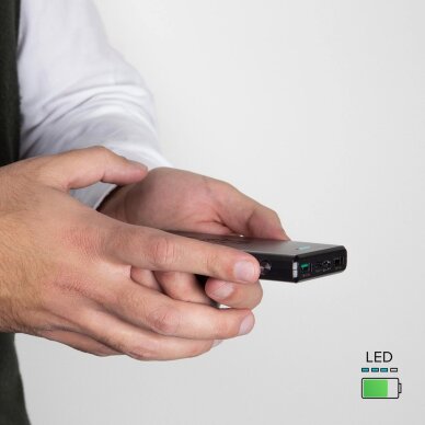 Išorinė baterija Powerbank SBS TTBB10000FASTPD20K 10000mAh 20W su Power Delivery – juoda 5