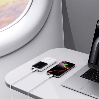 Išorinė baterija Powerbank Tech-Protect PB01 10000mAh 22.5W – balta 7