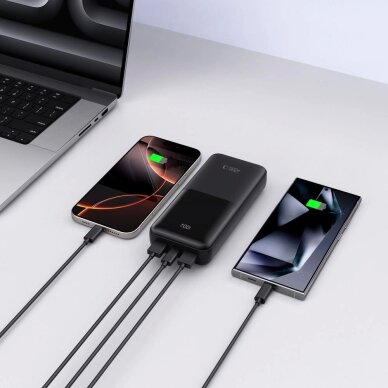 Išorinė baterija Powerbank Tech-Protect PB02 20000mAh 22.5W – juoda 6