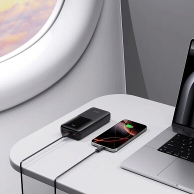 Išorinė baterija Powerbank Tech-Protect PB02 20000mAh 22.5W – juoda 7 Išorinė baterija Powerbank Tech-Protect PB02 20000mAh 22.5W – juoda 7