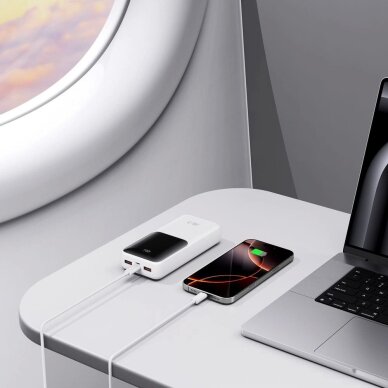 Išorinė baterija Powerbank Tech-Protect PB02 20000mAh 22.5W – balta 7