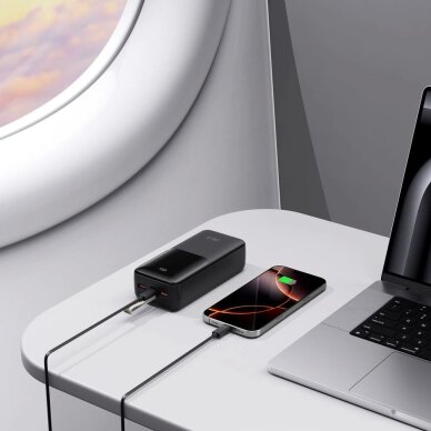 Išorinė baterija Powerbank Tech-Protect PB03 30000mAh 22.5W – juoda 7 Išorinė baterija Powerbank Tech-Protect PB03 30000mAh 22.5W – juoda 7