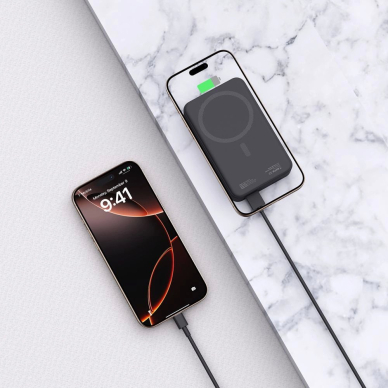 Tech-Protect PB12 LifeMag Powerbank su MagSafe 20000mAh – juodas 5 Tech-Protect PB12 LifeMag Powerbank su MagSafe 20000mAh – juodas 5