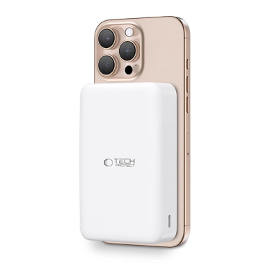 Tech-Protect PB12 LifeMag Powerbank su MagSafe 20000mAh – baltas 1
