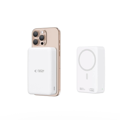 Tech-Protect PB12 LifeMag Powerbank su MagSafe 20000mAh – baltas 4