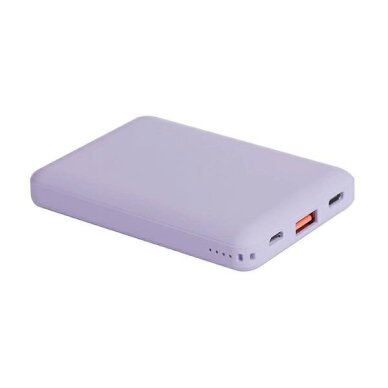 Išorinė baterija Powerbank Uniq Fuele Mini 8000mAh USB-C 18W PD greitas įkrovimas – levandų spalvos 5 Išorinė baterija Powerbank Uniq Fuele Mini 8000mAh USB-C 18W PD greitas įkrovimas – levandų spalvos 5